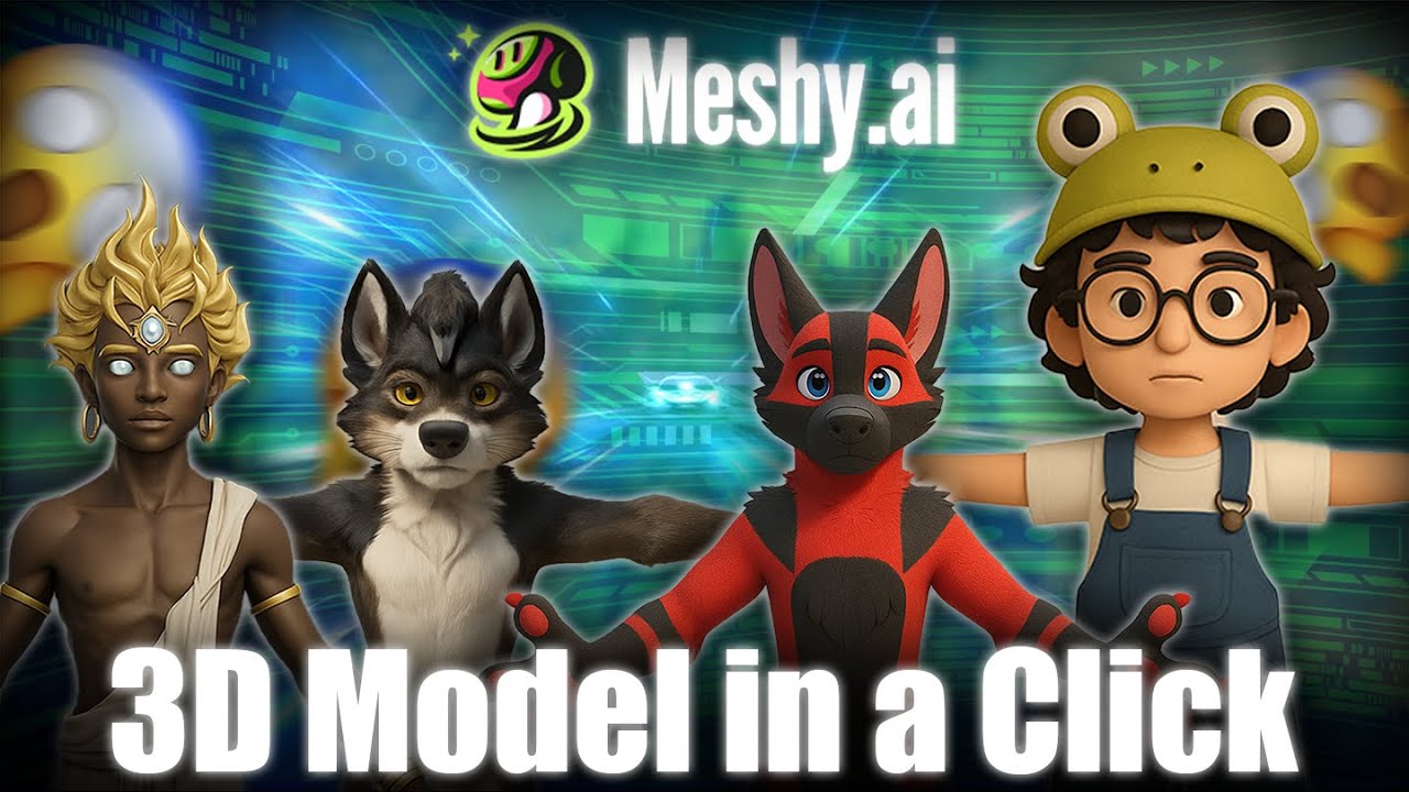 Meshy AI Review | AI 3D Model Generator That Changed The Industry Forever | Annas Ibn Umer