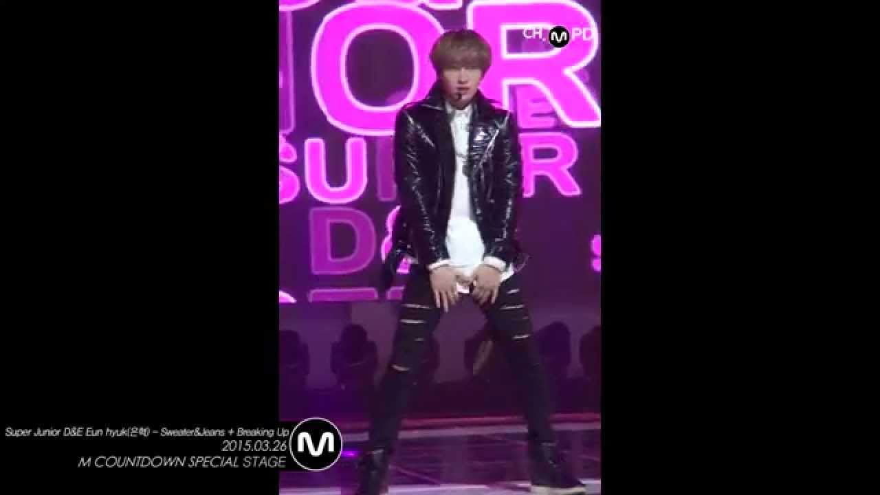 [MPD직캠]슈퍼주니어 은혁 직캠 Sweater&Jeans Breaking up SuperJunior D&E EunHyuk Fancam Mnet MCOUNTDOWN 150326