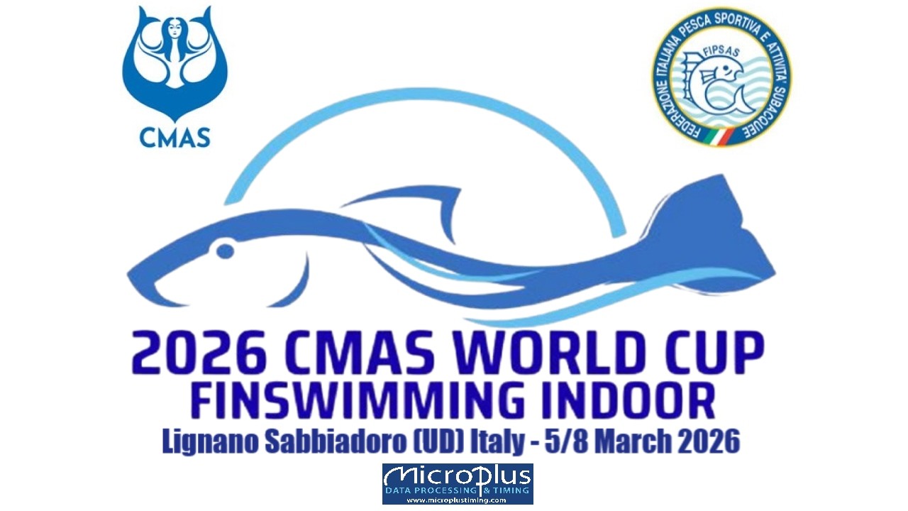 Day 2 PM - 20th World Cup Finswimming Indoor - Lignano Sabbiadoro (UD) Italy - 7/3/2026