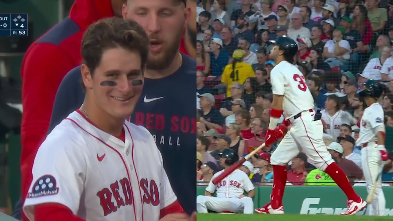 Marcelo Mayer crushes his 2nd AND 3rd career Home Runs in his 1st ever multi-homer game! WEEI call