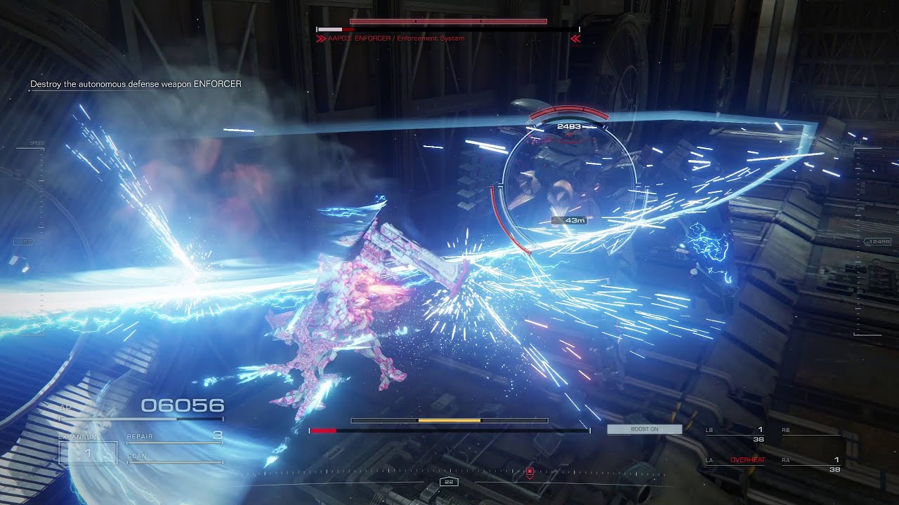 AC6 Enforcer VS speedy boi