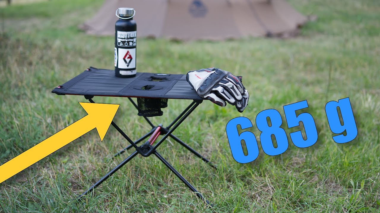 🏕️ Naturehike Ultraleicht Klapptisch im Test – Ideal fürs Motorrad-Camping?