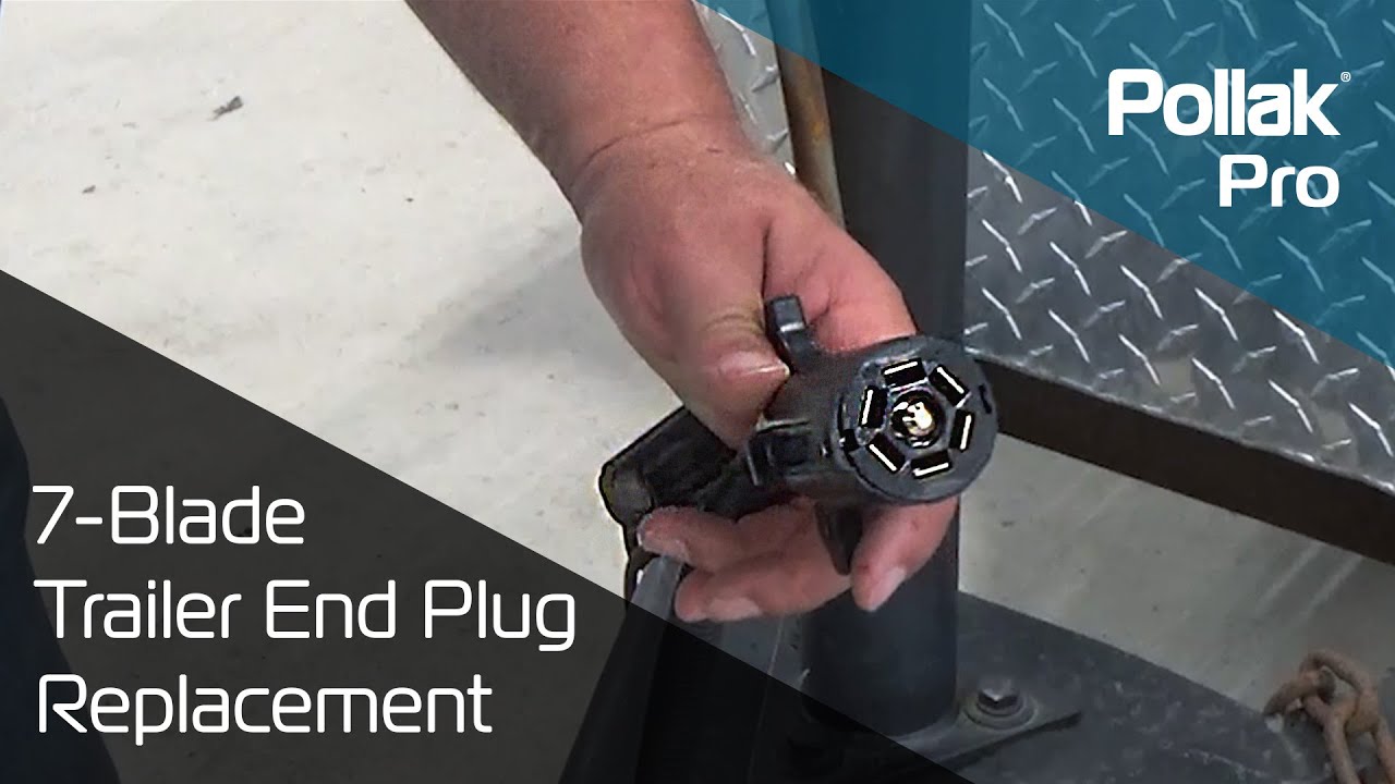 Pollak&reg; Pro 7-Blade Trailer End Plug Replacement