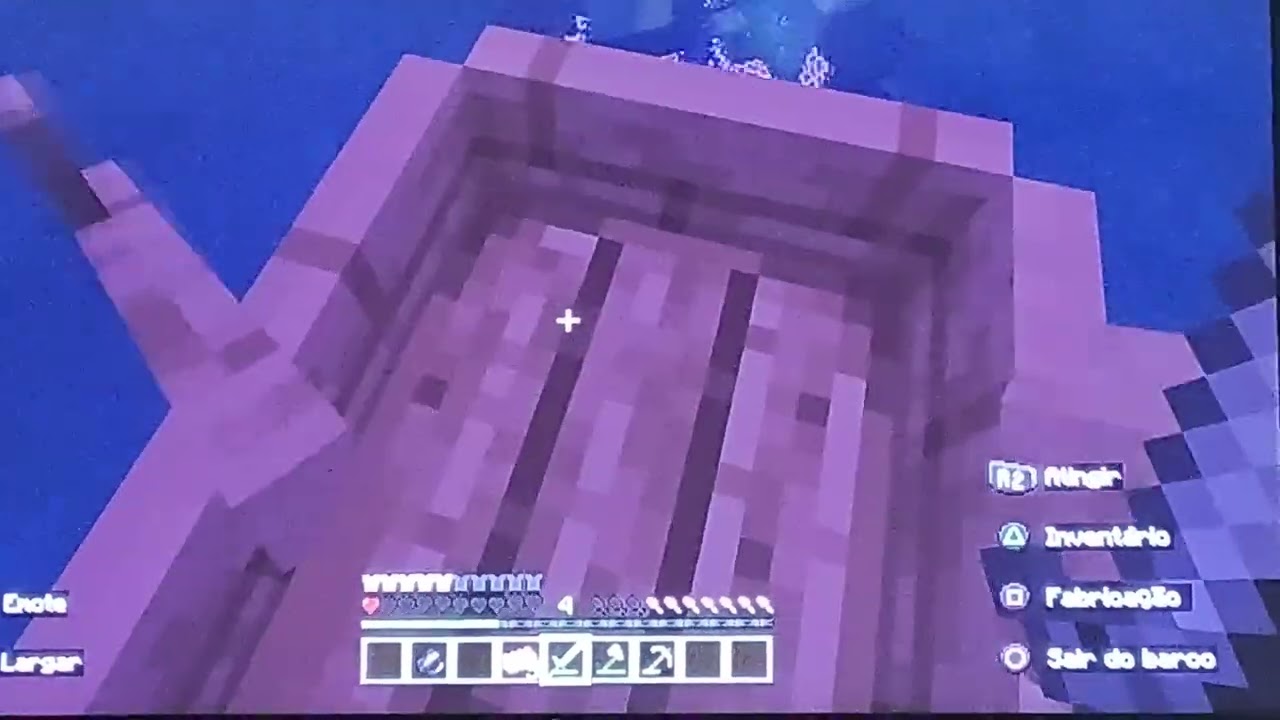 MEU OBJETIVO É MINERAR FERRO