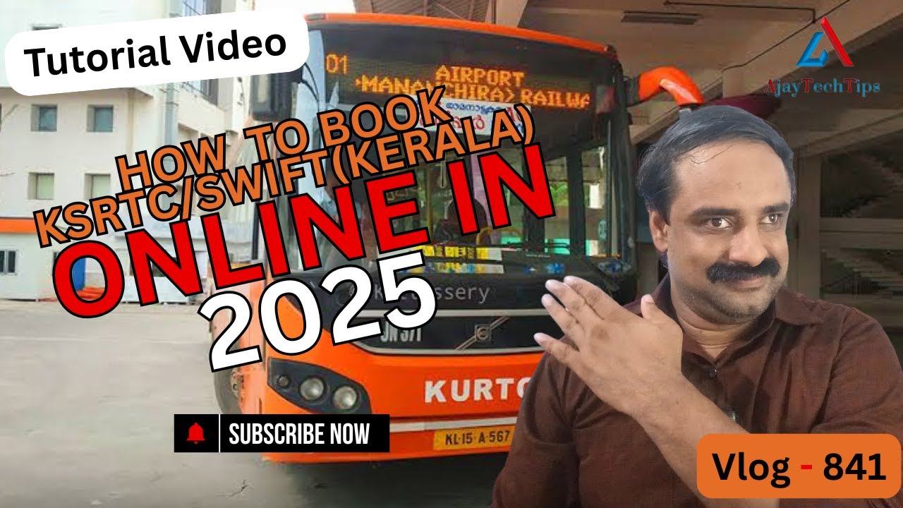 KSRTC യിൽ ഇനി എളുപ്പത്തിൽ Ticket Book ചെയാം | How To Book KSRTC Ticket Online in 2025 | AjayTechTips