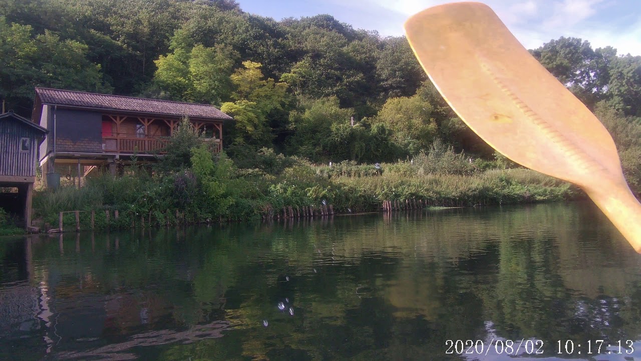 Descente du Loir en Kayak de la Chartre sur le Loir à Coëmont