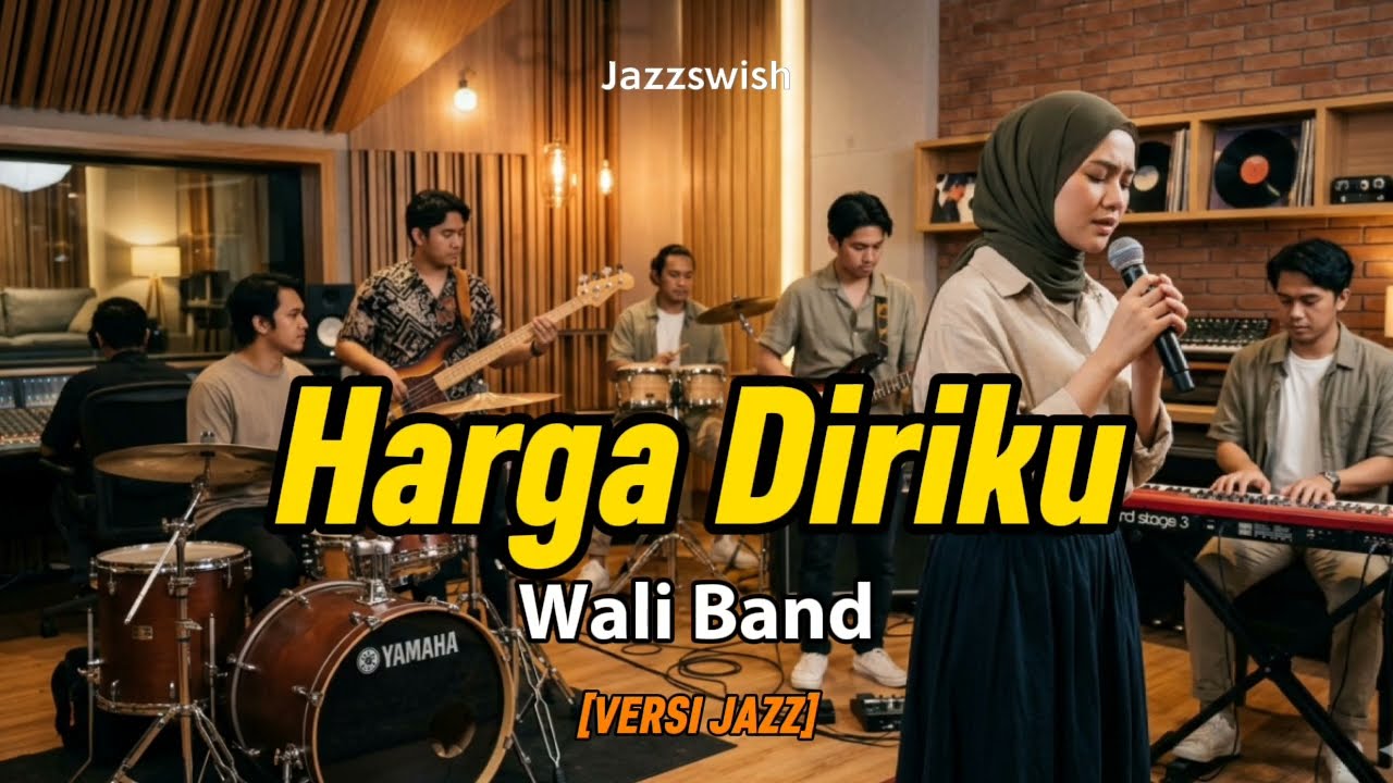 HARGA DIRIKU - WALI BAND (Versi Jazz) | AI Cover by. Jazzswish | Lagu Band Hits 2000an