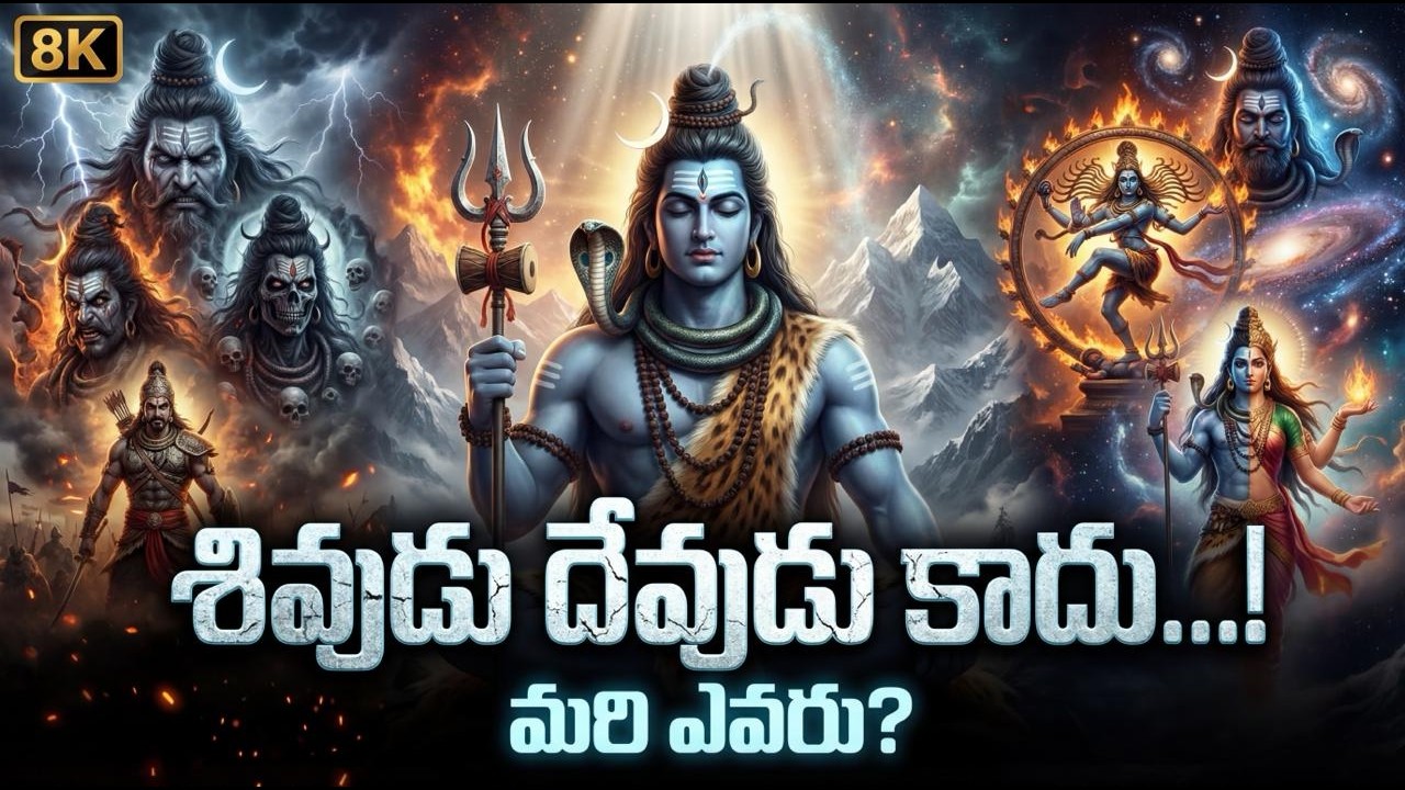 శివుడు దేవుడు కాదు🕉️🔱… ఆయన ఒక భయంకరమైన సత్యం 😳| Shiva Untold Secrets in Telugu | 4K Telugu Cinematic