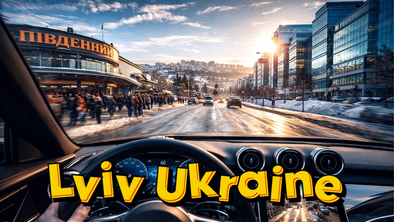 🚗 Через Весь Львів На АВТО | Від Південного до Пасічної