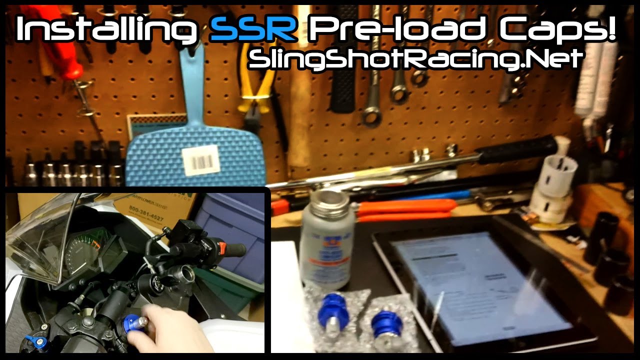 How to Install SSR Preload Caps for the Ninja 300!