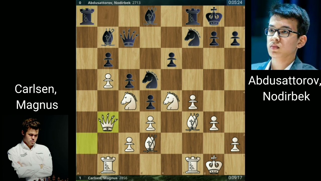 Magnus Carlsen - Abdusattorov, Nodirbek | FIDE World Fischer Random Chess Championship 2022