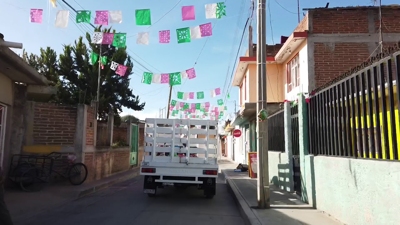 Recorrido por las calles de La Aldea, GTO