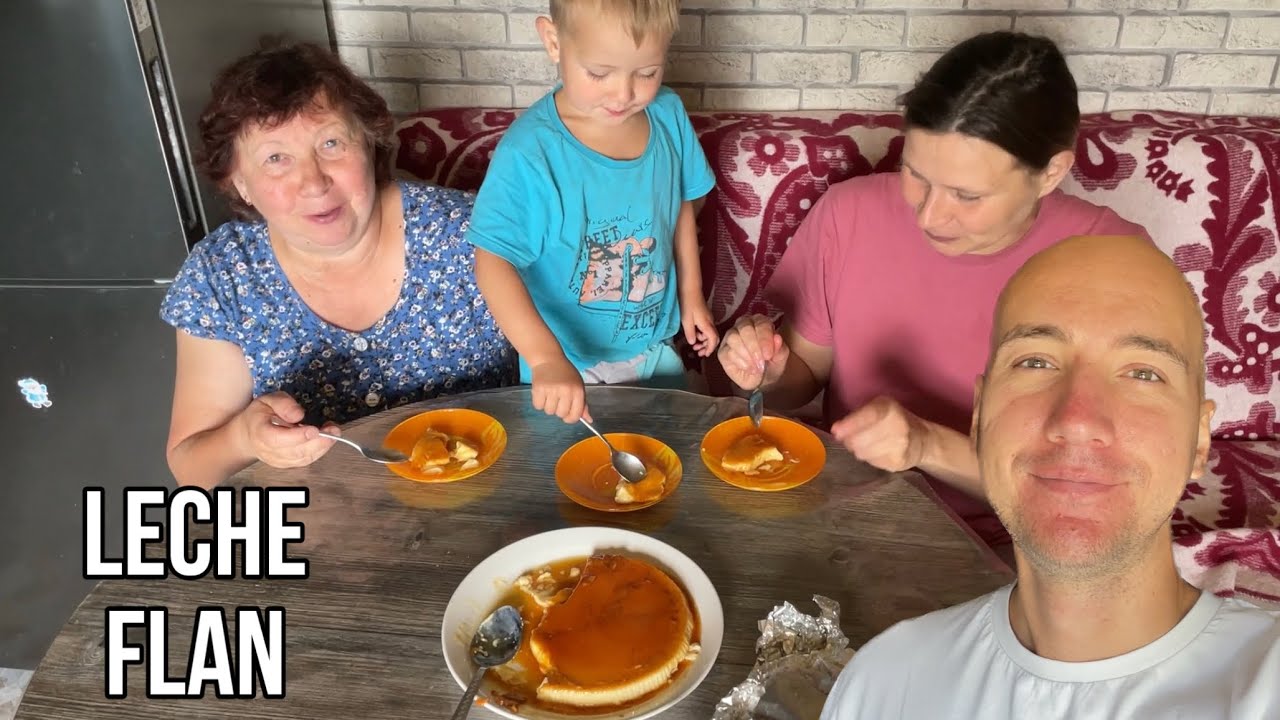 WE DID IT! FINALLY MY RUSSIAN FAMILY WILL TRY A GOOD LECHE FLAN!