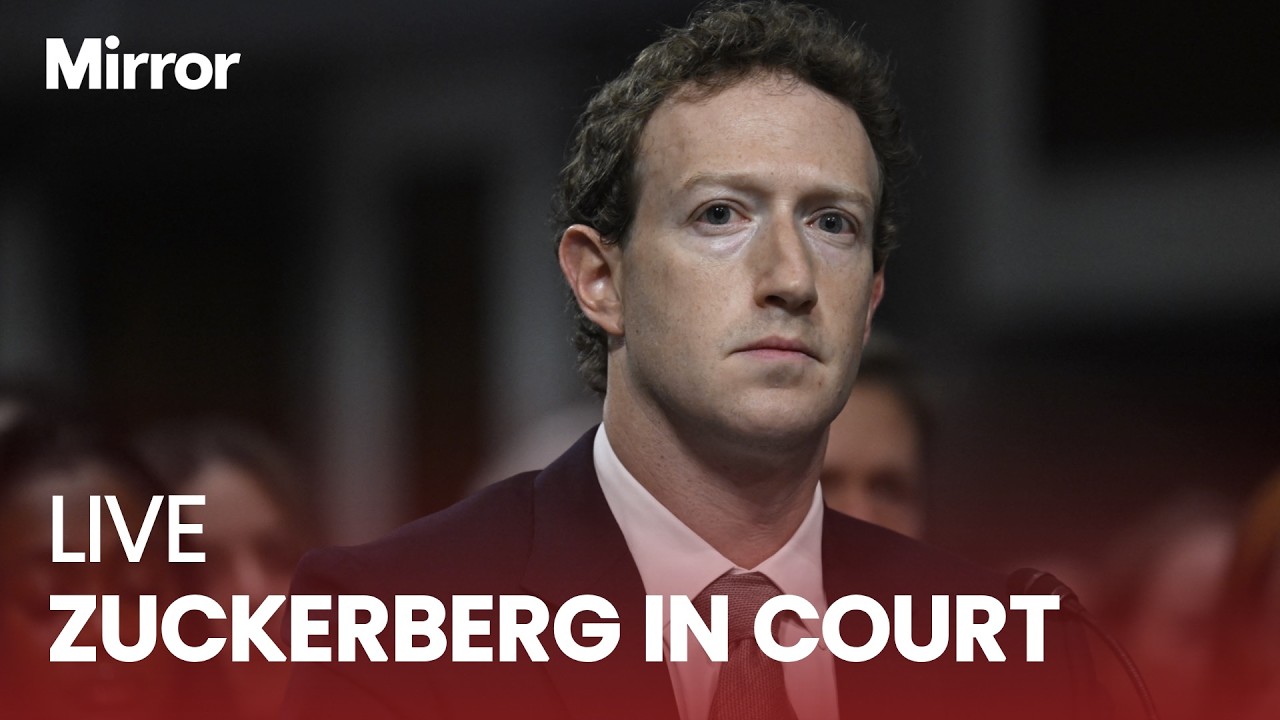 LIVE: Mark Zuckerberg testifies before a Jury on wether Meta harms children