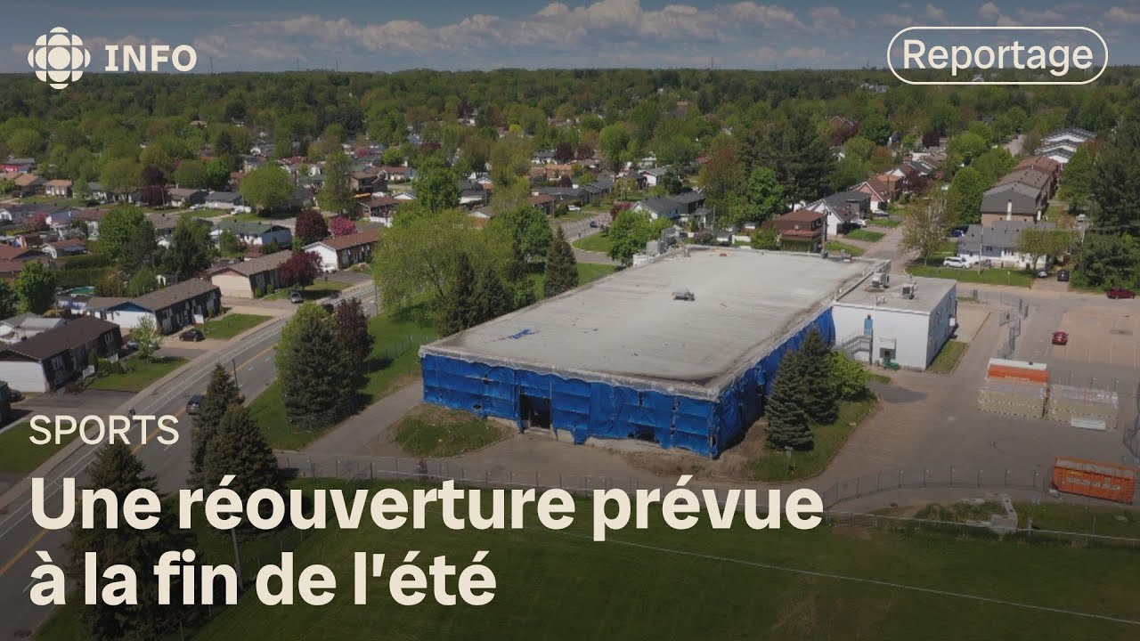 Visite du chantier de l’aréna Jérôme-Cotnoir à Trois-Rivières
