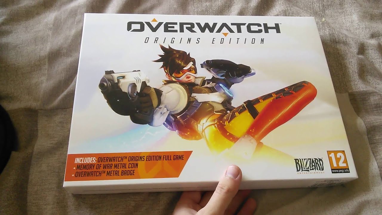 Overwatch Origins Edition Unboxing! Amazon Exclusive!
