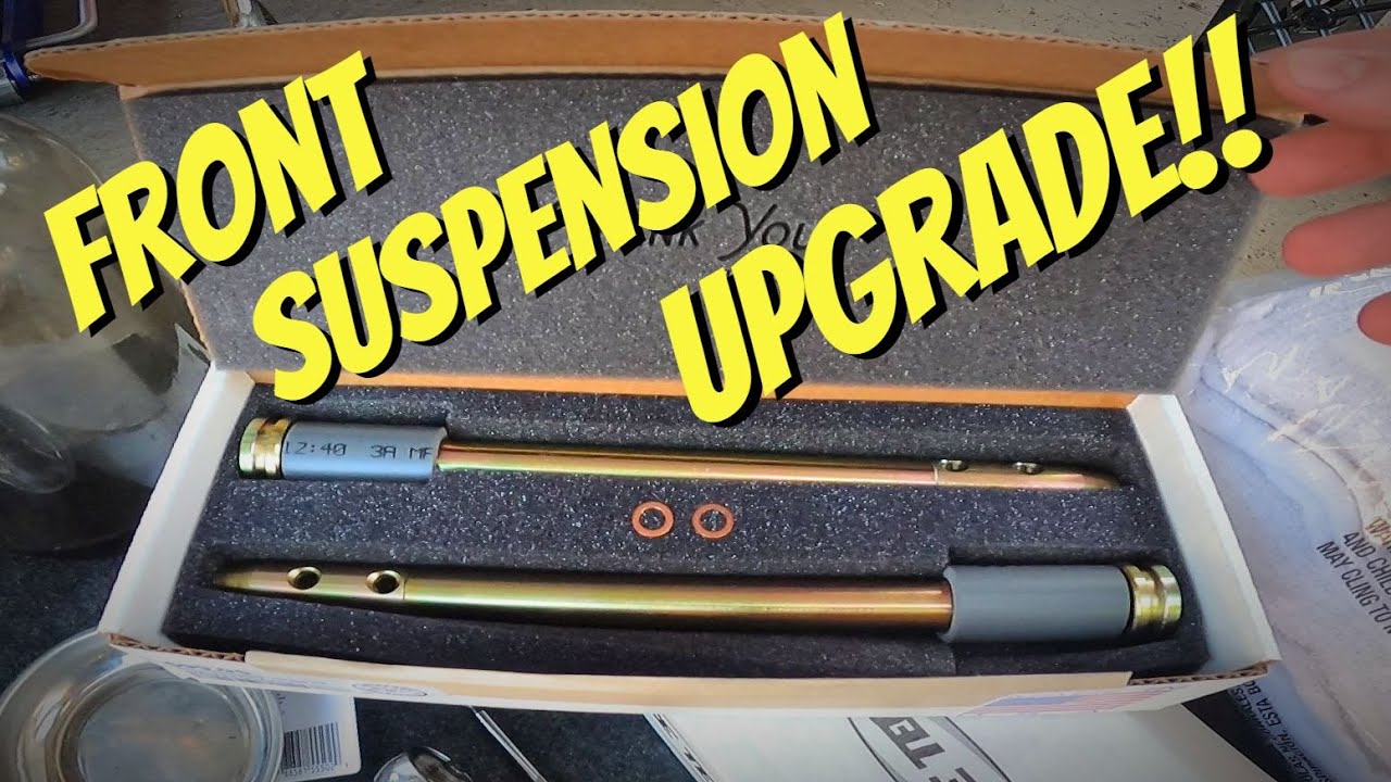 TrackerDie +2 damper tubes, Race Tech springs, and Gold Valve Emulators!!