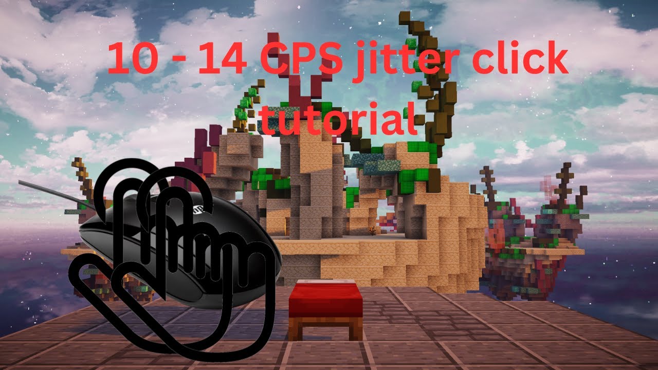 Jitter clicking full tutorial and guide short and easy | Minecraft PVP -