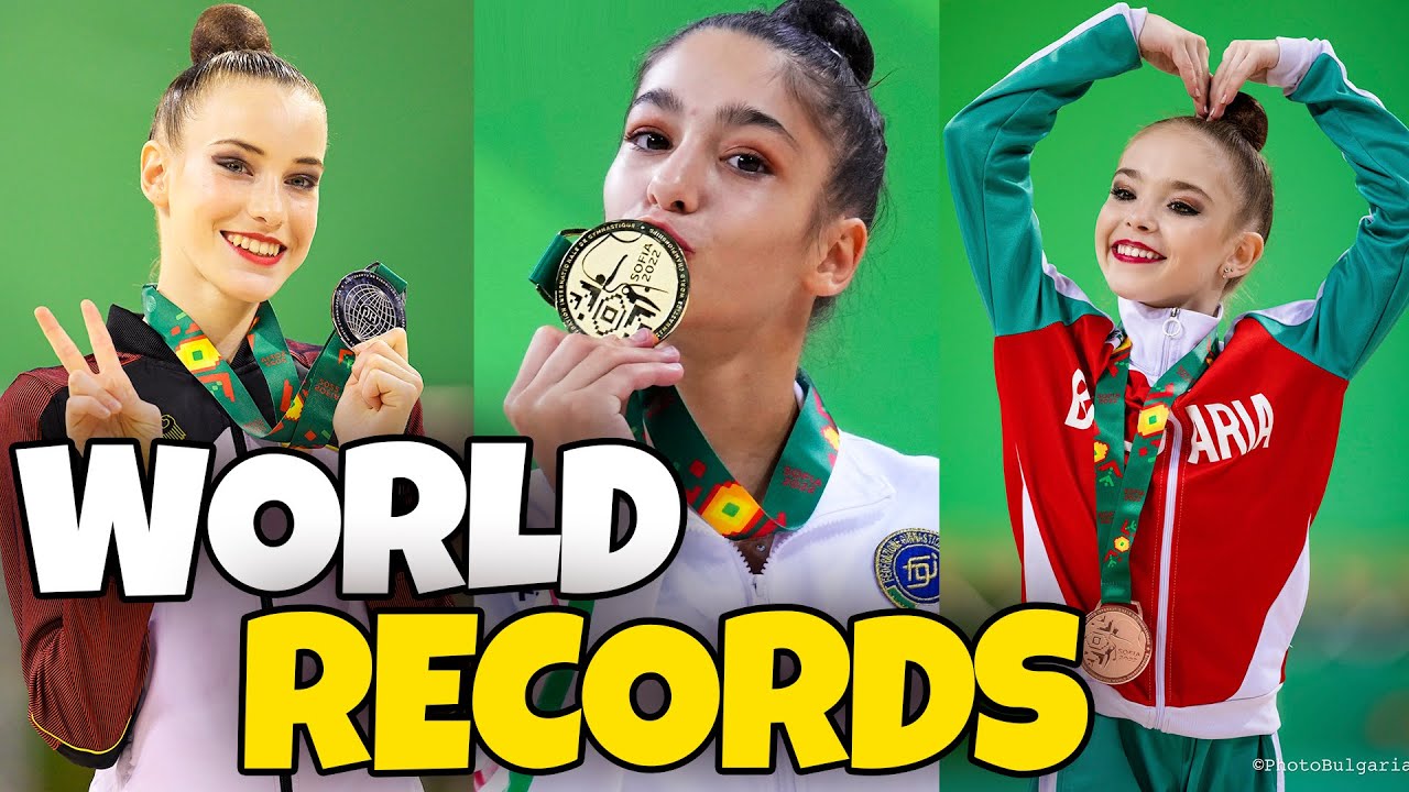 NEW WORLD RECORDS in RHYTHMIC GYMNASTICS | Historic moments at the WORLD CHAMPIONSHIP 2022