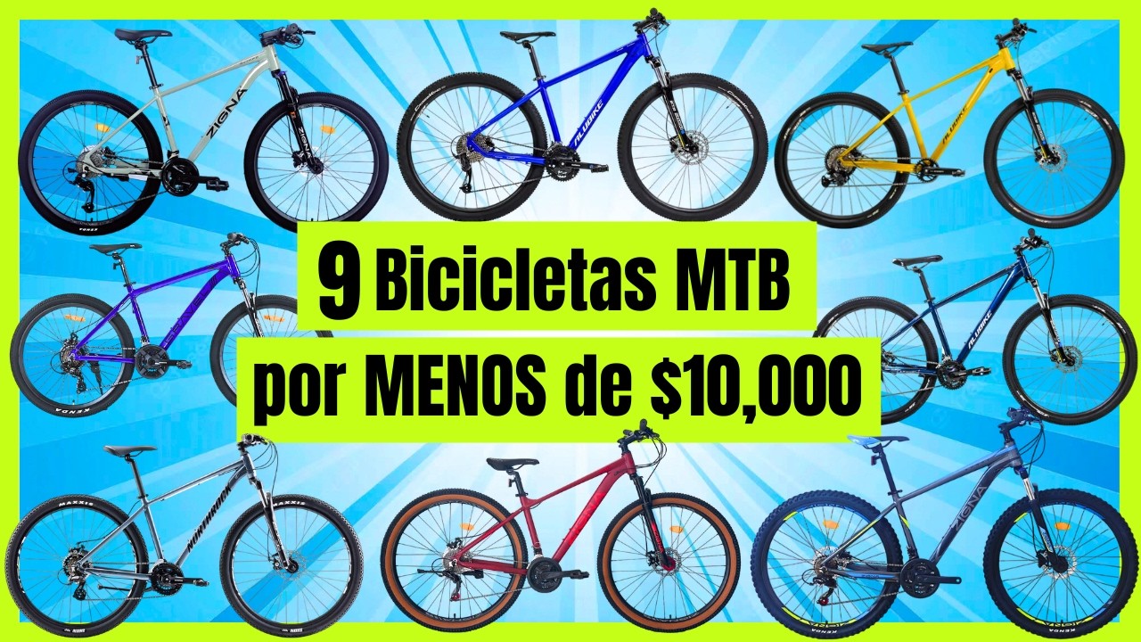 Las 9 MEJORES BICICLETAS de MONTAÑA BARATAS del 2026