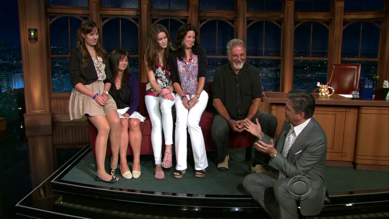 Late Late Show with Craig Ferguson 8/7/2012 Rachael Ray, The Imagineers