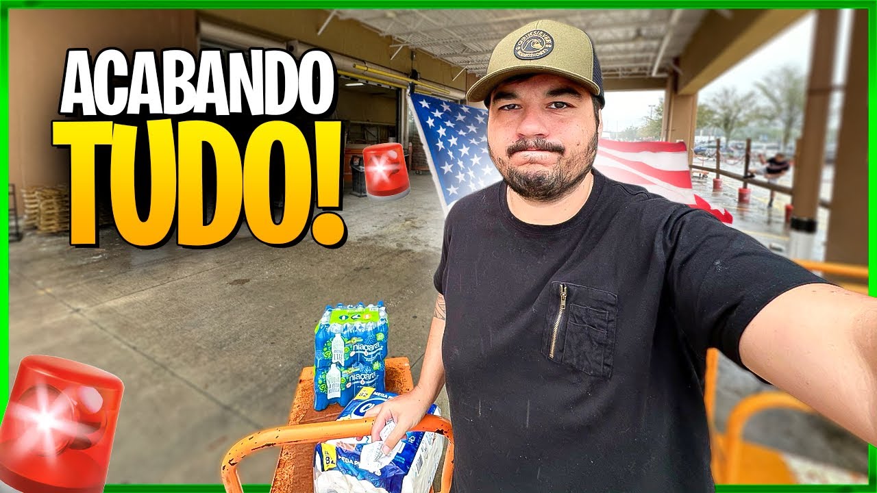 FURACÃO MILTON VAI PASSAR EM CIMA DE NÓS EM ORLANDO - ELE TÁ FORTE 48 HORAS ANTES