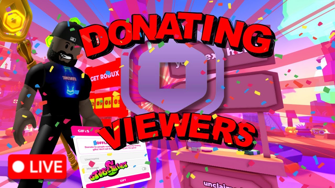 🔴PLS DONATE!🔴 #plsdonatelivestream #roblox #freerobuxgiveaway #robuxgiveaway