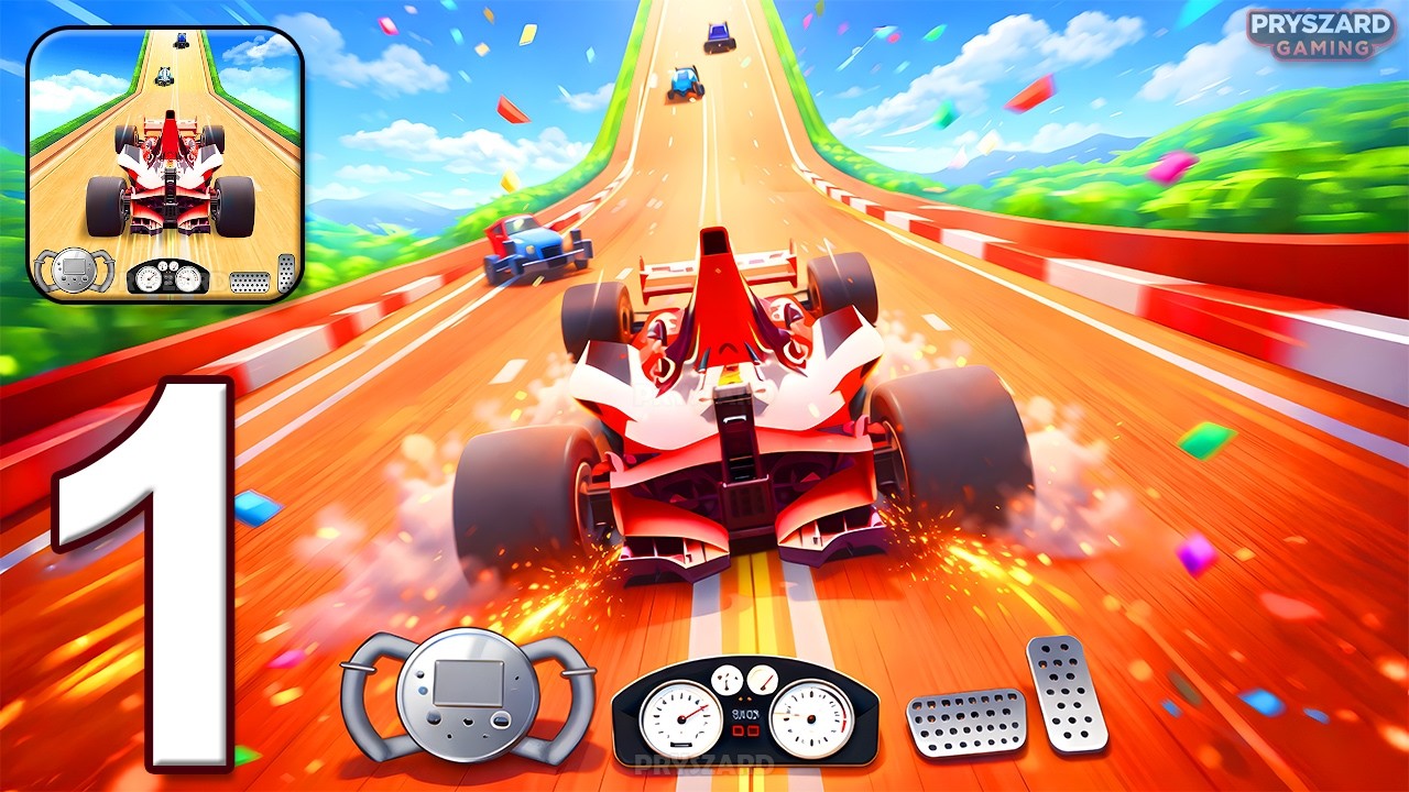 Formula Racing: Car Games - Gameplay Walkthrough Part 1 - Level 1-14 Formula Race (iOS, Android)