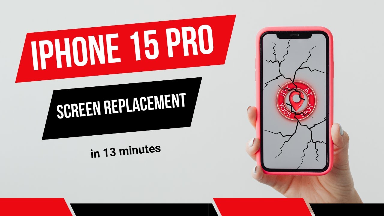 How to Fix - iPhone 15 Pro Screen Replacement In 13 Minutes!