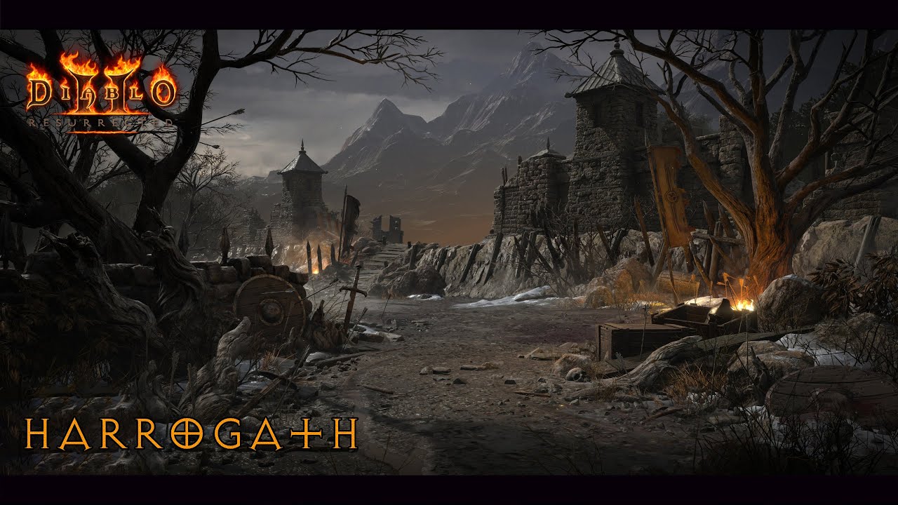 Harrogath - relaxing ambient music | Diablo 2 Resurrected Soundtrack