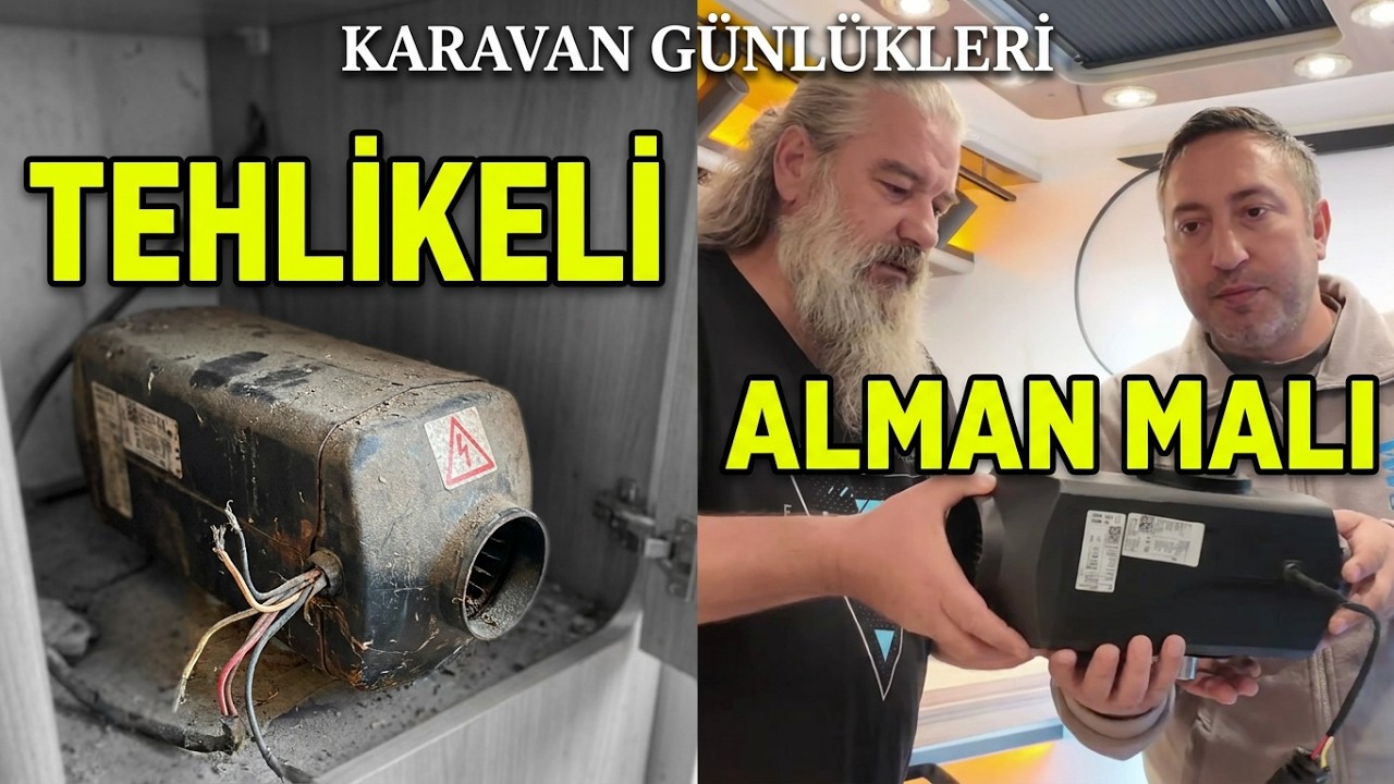 Karavanımıza orjinal Webosto taktırdık