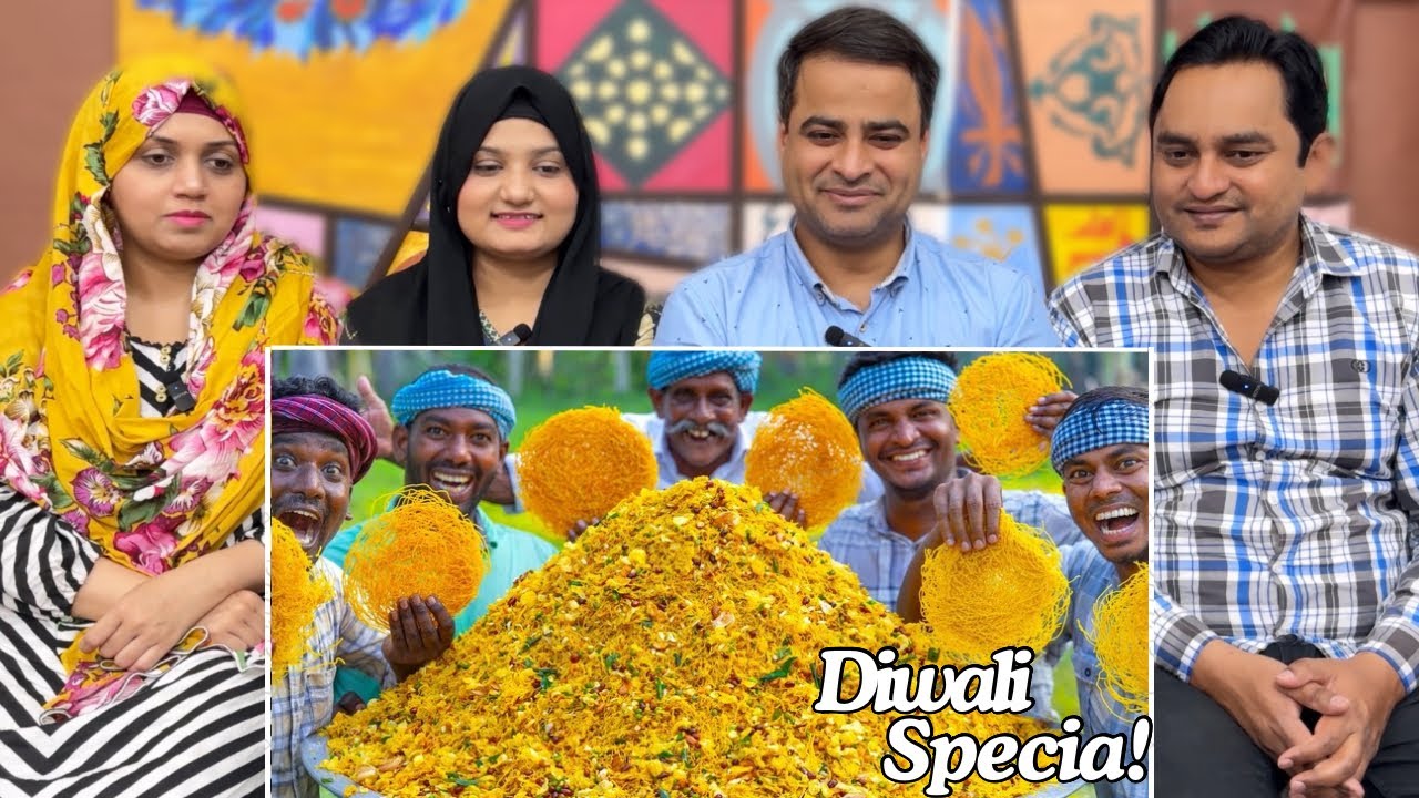 Mixture Snack | Diwali Special Traditional Mixture Recipe Cooking In Village | South Indian Snacks