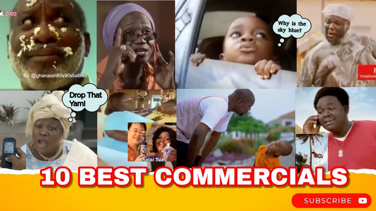 Top 10 old Ghanaian commercials || Funny ads || Try not to Laugh