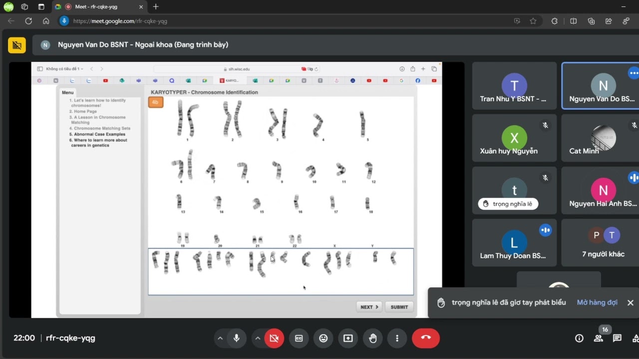 Karyotype - Đặc điểm NST