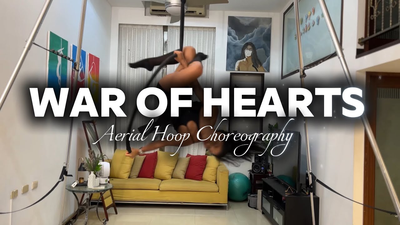 Ruelle - War of Hearts Aerial Hoop Choreography by the Aerial Besties