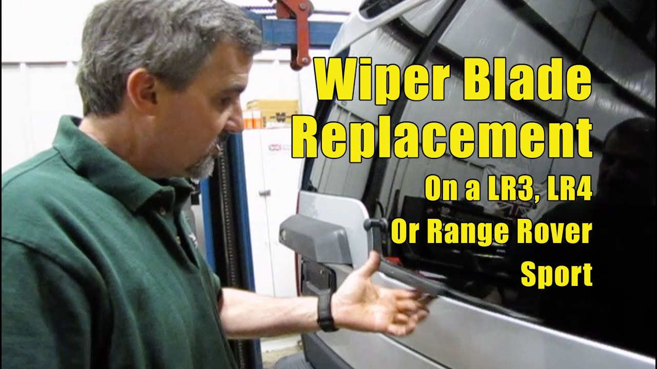 How to Install a Wiper Blade on an LR3 | Atlantic British Presents