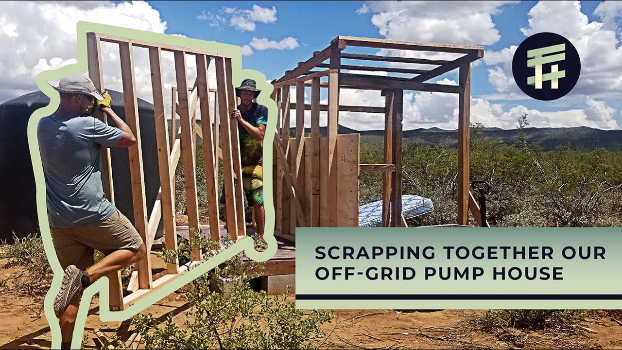 How we get water off-grid in the desert | Off-Grid Pump House Ep 1 | Terraform Together