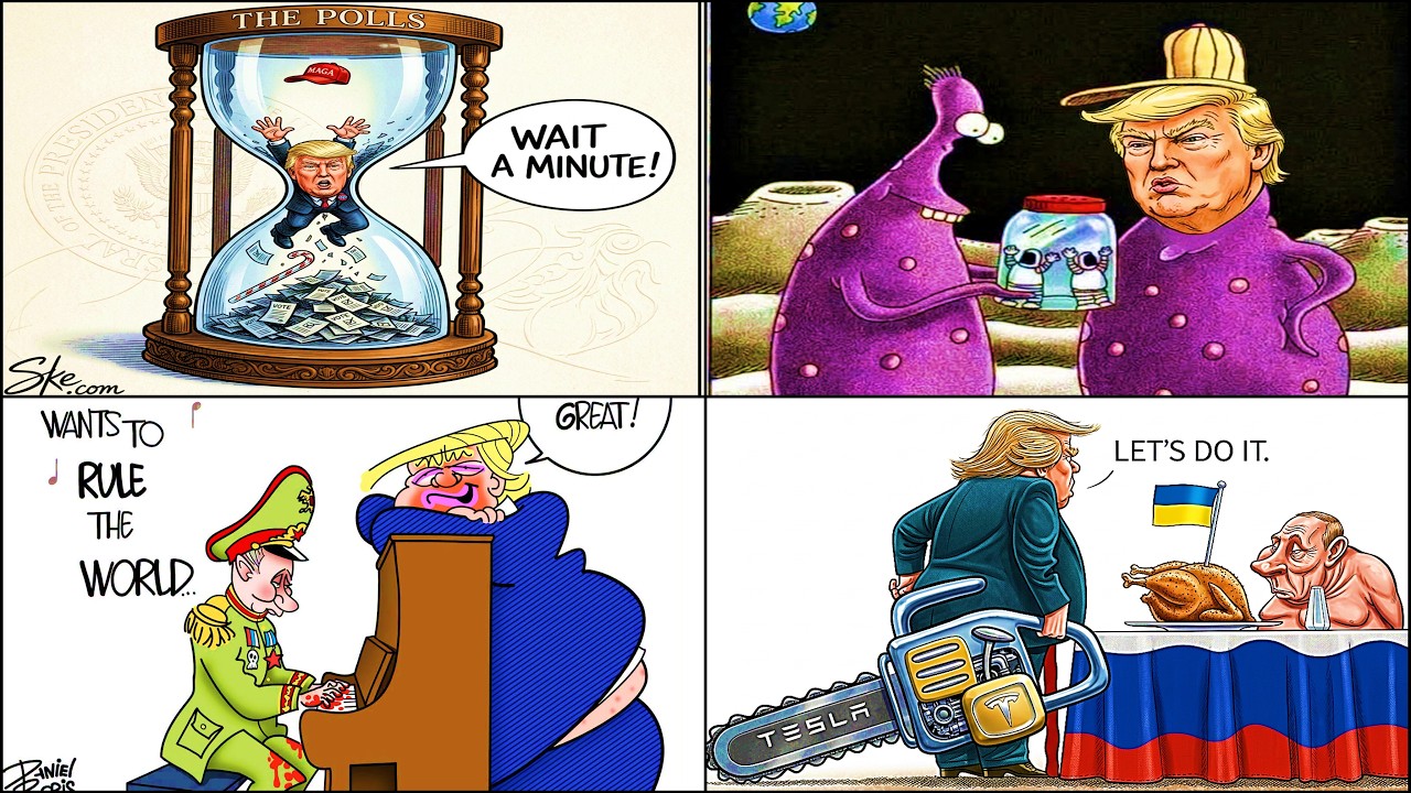 Trump's Most Unexpected Transformation | Trump Satire, Humor & Caricatures, Comic | 15 OCTOBER |