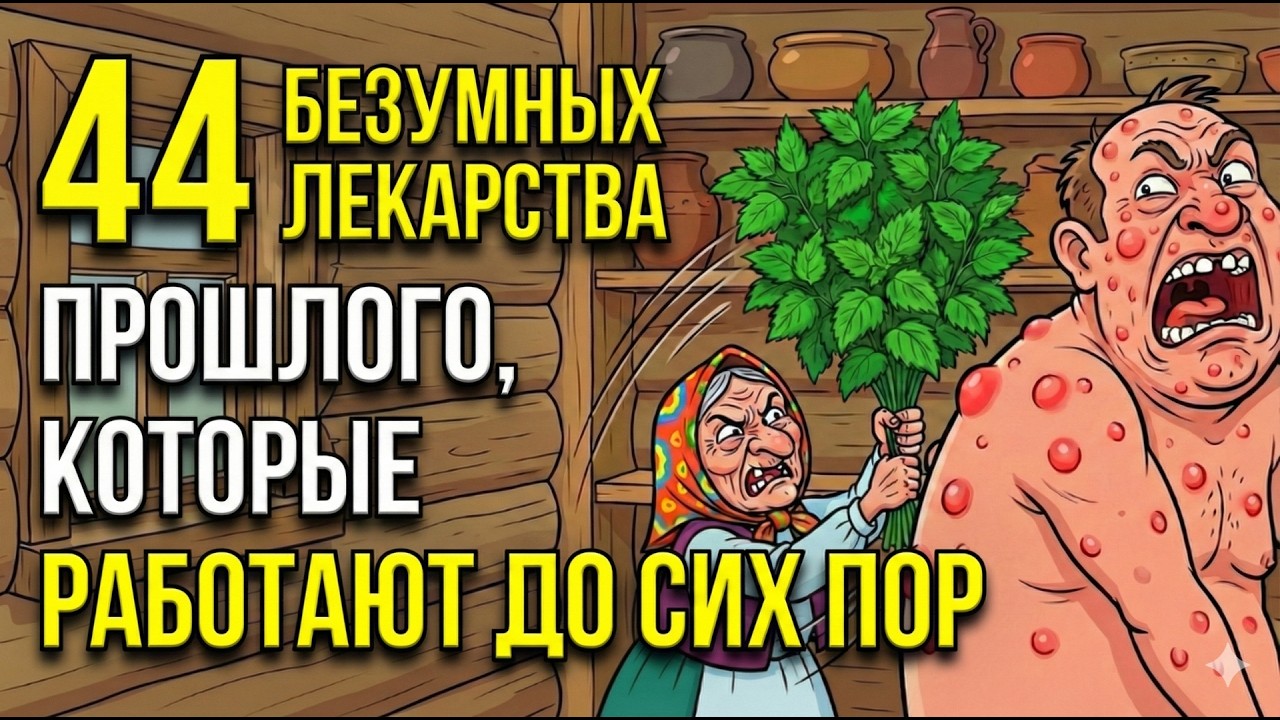 44 безумных лекарства прошлого, которые работают до сих пор