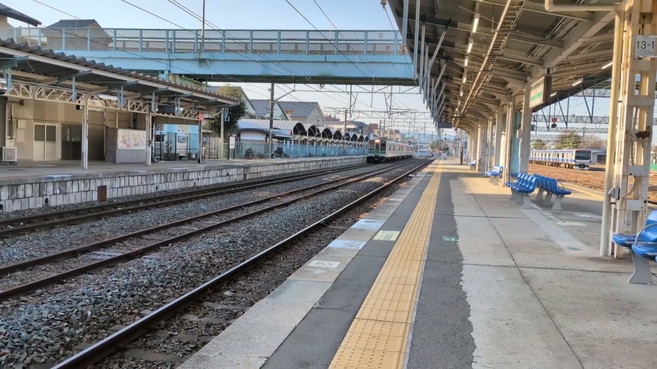701系1000番台原ノ町駅入線シーン
