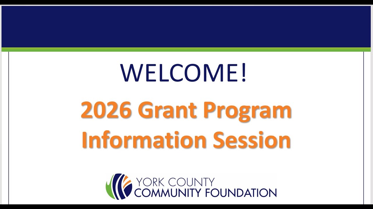 2026 Grant Program Information Session