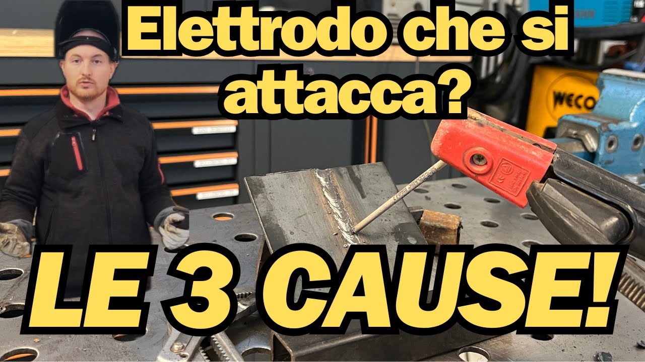 COME SALDARE AD ELETTRODO ELETTRODO CHE SI ATTACCA TRUCCHI E CONSIGLI