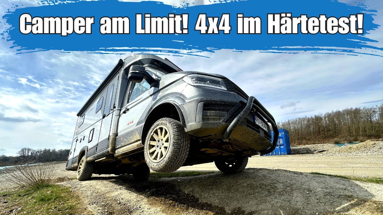 Dethleffs Globebus 4x4 im Offroad-Härtetest! 😱 Kann er das?