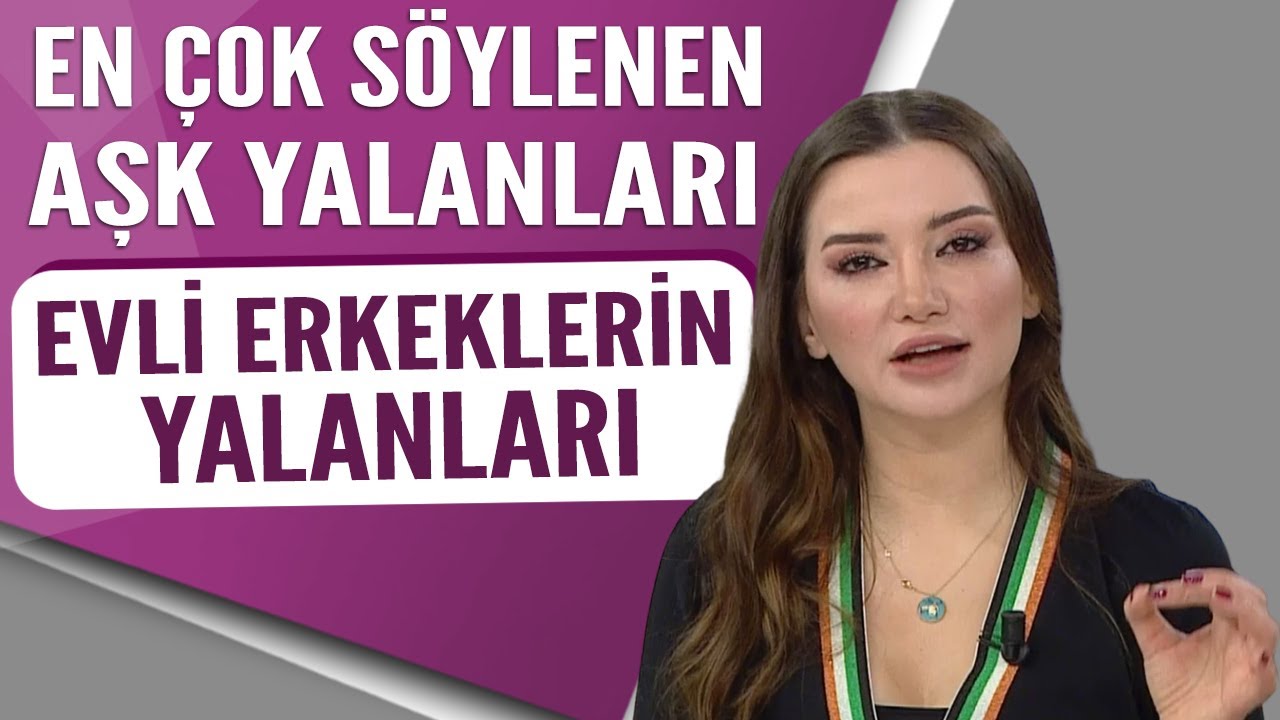 En çok söylenen aşk yalanları! Evli erkeklerin en çok söylediği yalanları...