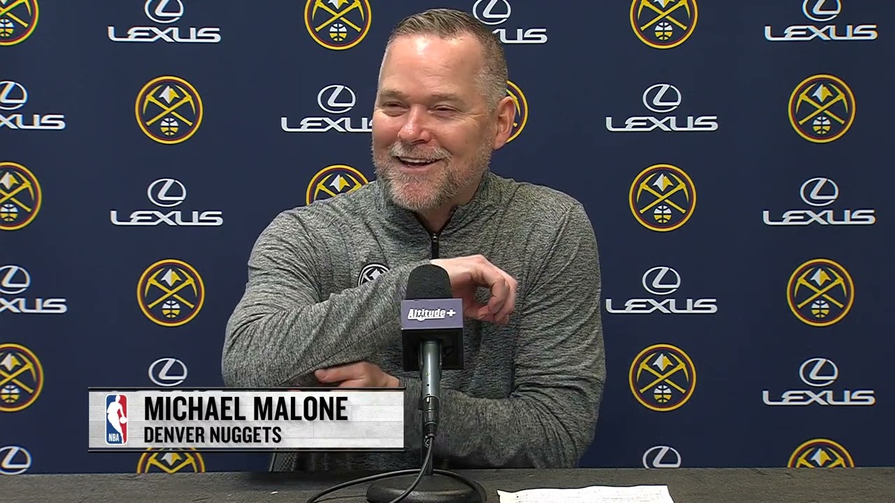 Michael Malone coach of Nuggets postgame interview 01 12 2025