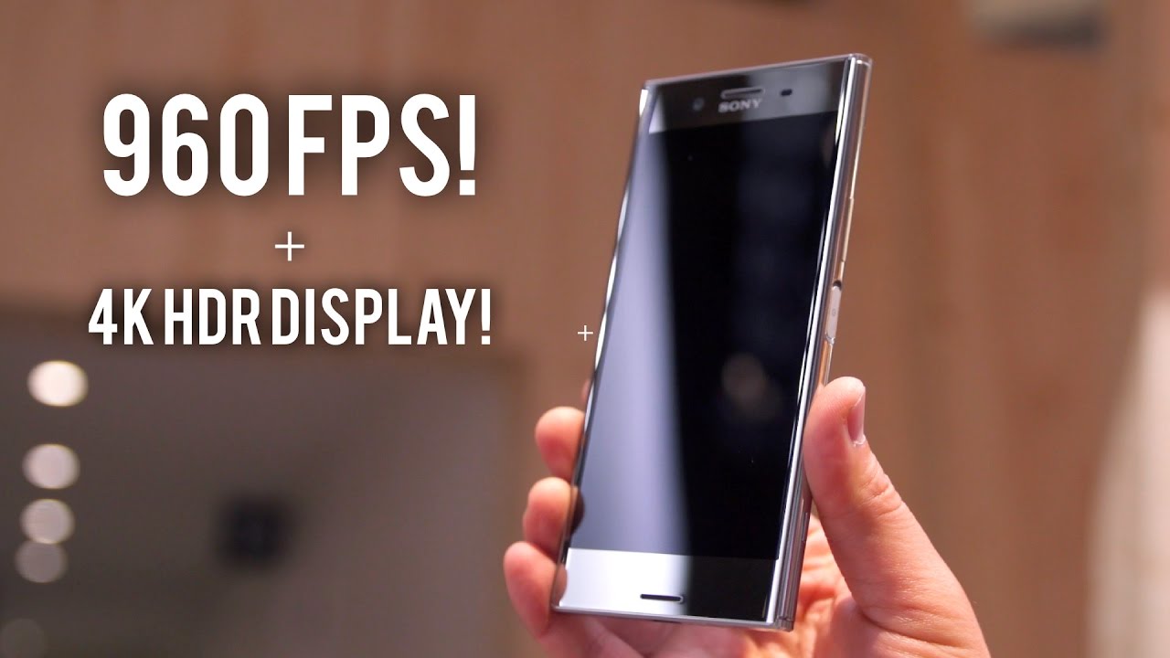 Sony XZ Premium: 960fps + 4K HDR Display!