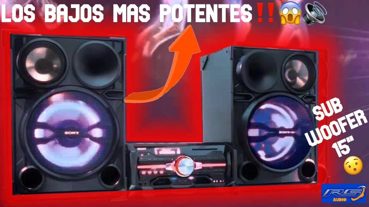 EL SONY CON LOS BAJOS MAS POTENTES‼️😍 FST-SH2000 (RetroReview + Demo de sonido)