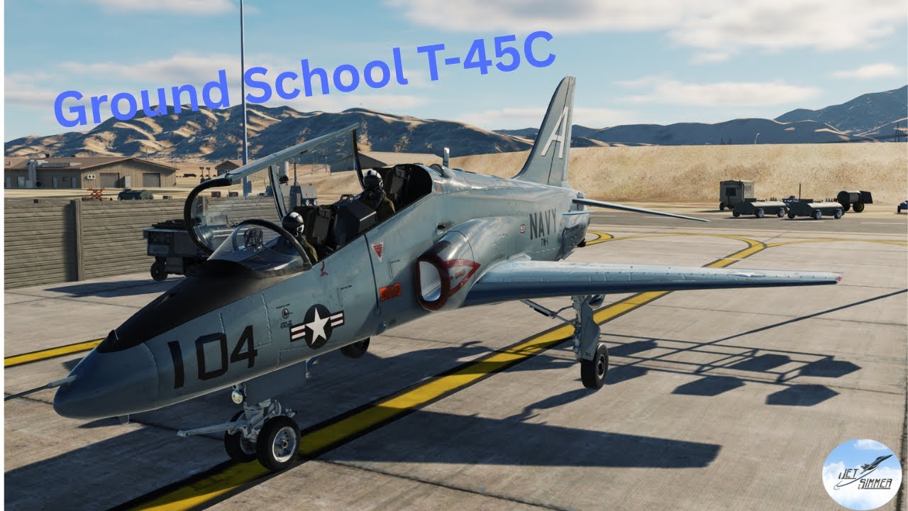 Ground School T-45C Cold and Dark / Taxi & Take off