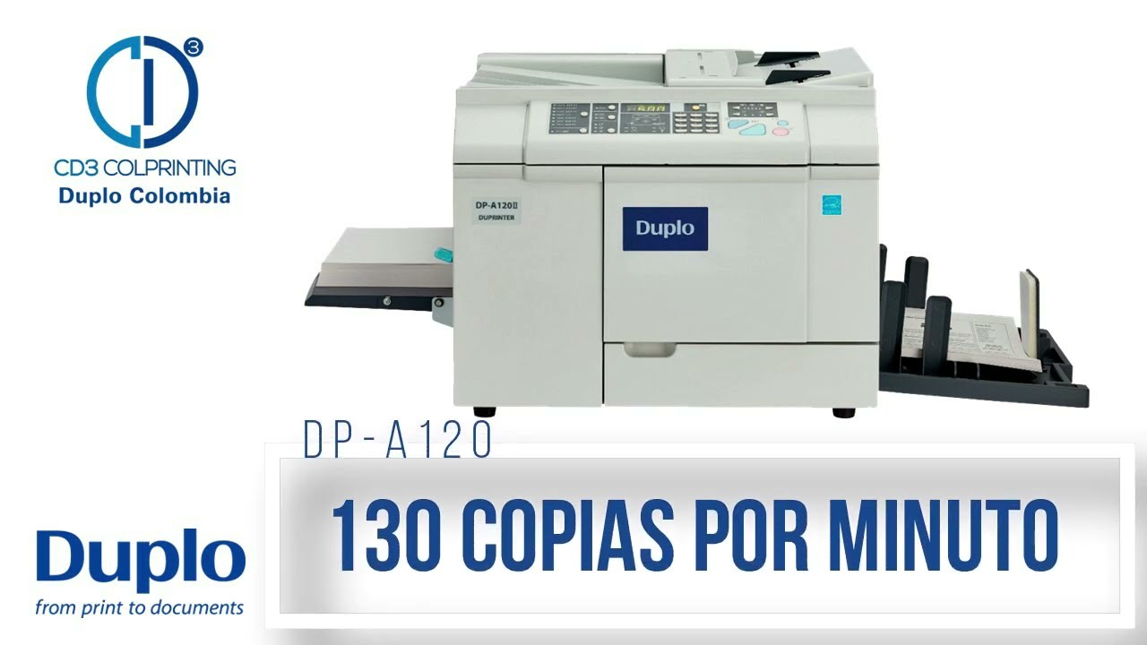 DUPLICADOR DP-A120 DUPLO.