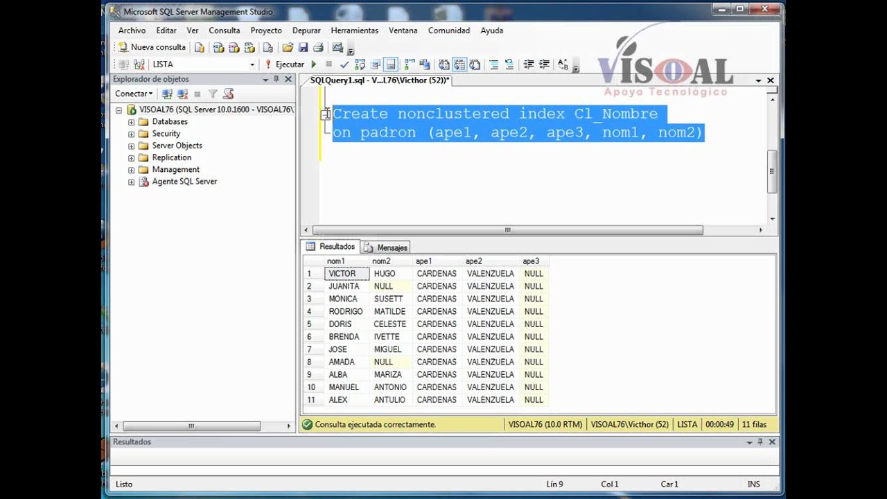 Plan de Ejecución en SQL Server